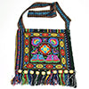 Vintage Ethnic Embroidered Tassel Sling Crossbody Boho Hippie Shoulder Bag Purse