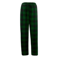 Mens Casual Plaid Printed Loose Pants Pajama Bottoms Trousers Sleepwear Homewear