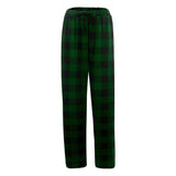 Mens Casual Plaid Printed Loose Pants Pajama Bottoms Trousers Sleepwear Homewear
