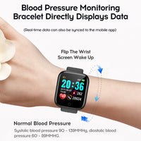 Smart Watch Y68 Waterproof Heart Rate Tracker Fitness Wristband For IOS Android