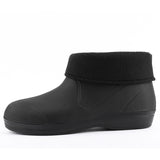 Womens Mens Waterproof Rain Boots Garden Work Slip On Ankle Booties Non Slip House Shoes