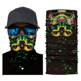 Motorcycle Bicycle Bandana Tube Scarf Neck Gaiter Face Mask Shield Mouth Cover