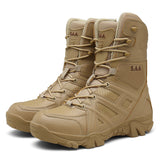 Men Trekking Camping Hiking Climbing Shoes Wear Resistant Military Tactical Boot