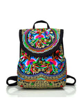 Women's Retro Handmade Embroidery Crossbody Bag Handbag Purses Shoulder Bag Tote