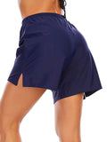 Women Boyshorts Swim Boxer Shorts Bikini Bottoms Boardshorts Swimsuit Swimwear