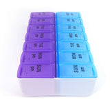 Weekly Pill Box Organizer Twice A Day 7 Day AMPM Organizer Case Medicine Storage