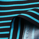 Men Striped Short Training Running Fitness Short Pants Elastic Waist Drawstring