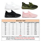 Women's Breathable Sneakers Walking Trainers Sports Running Tennis Shoes Lace Up