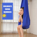 Kids Hammock Swing Sensory Yoga Therapy Seat Hanging Cuddle Pilates Aerial Chair