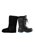 Mens Waterproof Insulated Winter Snow Boots Warm Fur Lined Hiking Boots