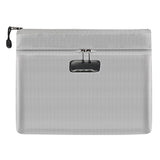 Waterproof Money Bag Fireproof Document Bag Cash Pouch Envelope Holder With Lock