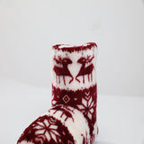 Women's Slippers Coral fleece Fur Ankle Boots Warm Indoor Home Shoes Soft Soled