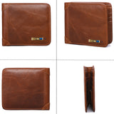 Anti-Lost Wallet GPS Locator Purse Alarm Cowhide Leather Card Holder Bluetooth
