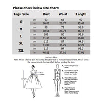 Women's Summer Chiffon Skirt Sleeveless Knee Length V Neck Dress Elastic Waist