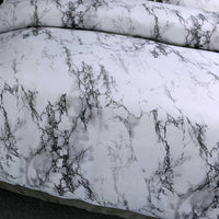 3Pcs Marble Duvet Quilt Cover Set Queen King Size Bedding Set With Pillowcases