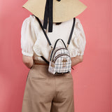 Women Mini Backpack Purse PU Leather Handbag Crossbody Bag Rucksack Shoulder Bag