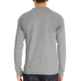 Men's Long Sleeve Casual Tops T-shirt Jumper Blouse Pullover Loose Shirt Buttons