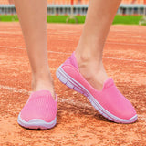 Women's Mesh Slip On Loafers Casual Shoes Comfy Breathable Sneakers Lightweight