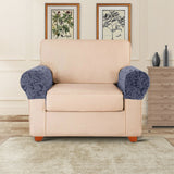 2Pcs Sofa Couch Stretch Armrest Covers Chair Furniture Arm Protectors Slipcovers