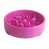 Slow Feeder Dog Bowl Anti Bloat Non Skid Pet Cat Puppy Food Dish Water Feeding