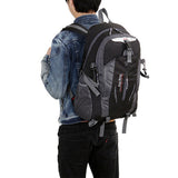 Unisex Outdoor Sport Bag Backpack Waterproof Travel Hiking Camping Rucksack 40L