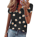 Women Ruffle Blouse Shirts Short Sleeve V-Neck Shirt Basic Summer Fashion Tops