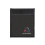 Waterproof Money Bag Fireproof Document Bag Fire Safe Cash Pouch Envelope Holder