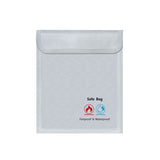 Waterproof Money Bag Fireproof Document Bag Fire Safe Cash Pouch Envelope Holder
