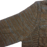 Men Fashion Knitted Tops Pullover Hoodies Long Sleeve Turtleneck Hooded Sweater