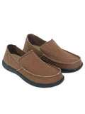 Men's Casual Slip On Moccasins Canvas Loafer Lightweight Sneakers Walking Shoes