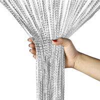 HANGING BEADED CURTAIN STRING DOOR WINDOW CURTAINS TASSEL FLY SCREEN PANEL