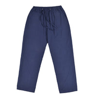 Men Cotton Linen Pants Yoga Drawstring Baggy Elastic Waist Loose Trousers Slacks
