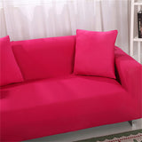 Solid Color Stretch Fit Sofa Cover Recliner Lounge Settee Armchair Loveseat L Shape Couch Slipcover Furniture Protector