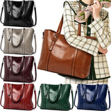 Women's PU Leather Fashion Handbag Tote Satchel Shoulder Bag Purse Crossbody Bag