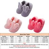 Unisex Women Men Cartoon Slippers Anti Slip Warm Home Plush Slippers