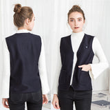 Electric USB Winter Heated Vest Jacket Warm Up Heating Pad Body Warmer Thermal