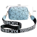 Unisex PU Leather Shoulder Bag Pouch Messenger Crossbody Purse Handbag Chest Bag