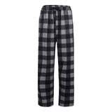 Mens Casual Plaid Printed Loose Pants Pajama Bottoms Trousers Sleepwear Homewear