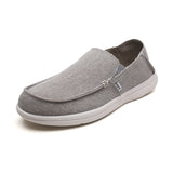 Men's Slip On Loafers Shoes Lightweight Canvas Moccasin Walking Shoes Sneakers