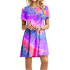 Women Short Sleeve Dress