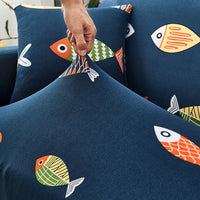Stretch Sofa Cover Printed Couch Covers Loveseat Slipcovers Couches Sofas Elastic Universal Furniture Protector