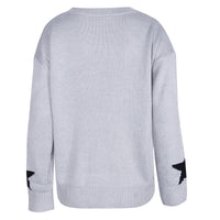 Women Winter Baggy Chunky Knit Jumper Pullover Top Sweater Sweatshirt Ladies Star Knitwear Tops