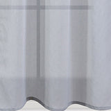 Voile Sheer Window Toppers Valances Semi-Sheer Rod Pocket Curtain Panel Home Kitchen Cafe Small Window Drapes Decor, 1Pcs, 52x18"