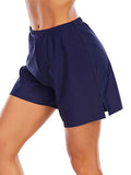 Women Boyshorts Swim Boxer Shorts Bikini Bottoms Boardshorts Swimsuit Swimwear