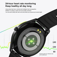 DT55 IP67 Smart Watch Blood Oxygen Pressure Heart Rate Monitor Fitness Tracker