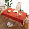 Ruffle Cotton Table Cloth Cover Rectangle Square Tablecloth Dining Wedding Decor