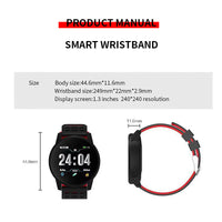 119Plus Smart Watch IP67 Waterproof Bracelet Heart Rate Monitor Fitness Tracker
