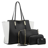 4Pcs Women Lady Fashion Handbag Shoulder Bags Tote Purse Messenger Satchel Set