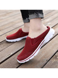 Womens Mens Slip-on Mules Slippers Comfortable Casual Flat Shoes Non-Slip
