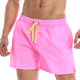 Men Boxer Shorts Trunks Underpants Casual Beach Short Pants Drawstring Quick Dry
